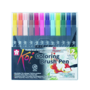 Sakura - 12 Koi Coloring Brush Pen
