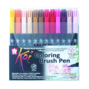 Sakura - 24 Koi Coloring Brush Pen