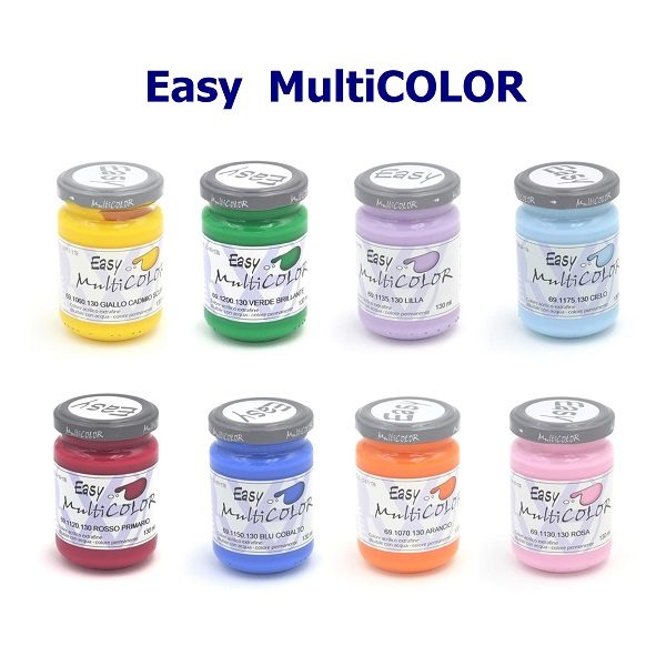 Easy - MultiColor Colore acrilico extrafine, vasetto 130 ml - Novara Belle  Arti